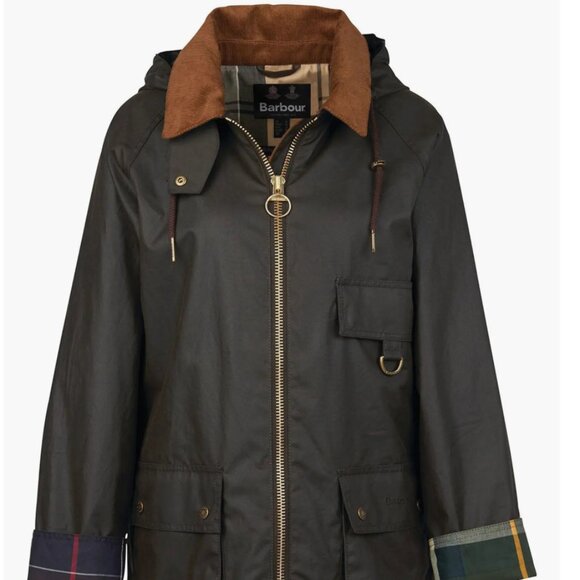 Barbour Highclere Wax Jacket US 8 - Picture 1 of 6